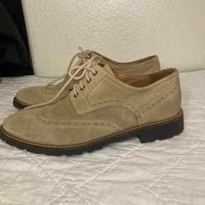 Saks Fifth Avenue Suede Oxfords.